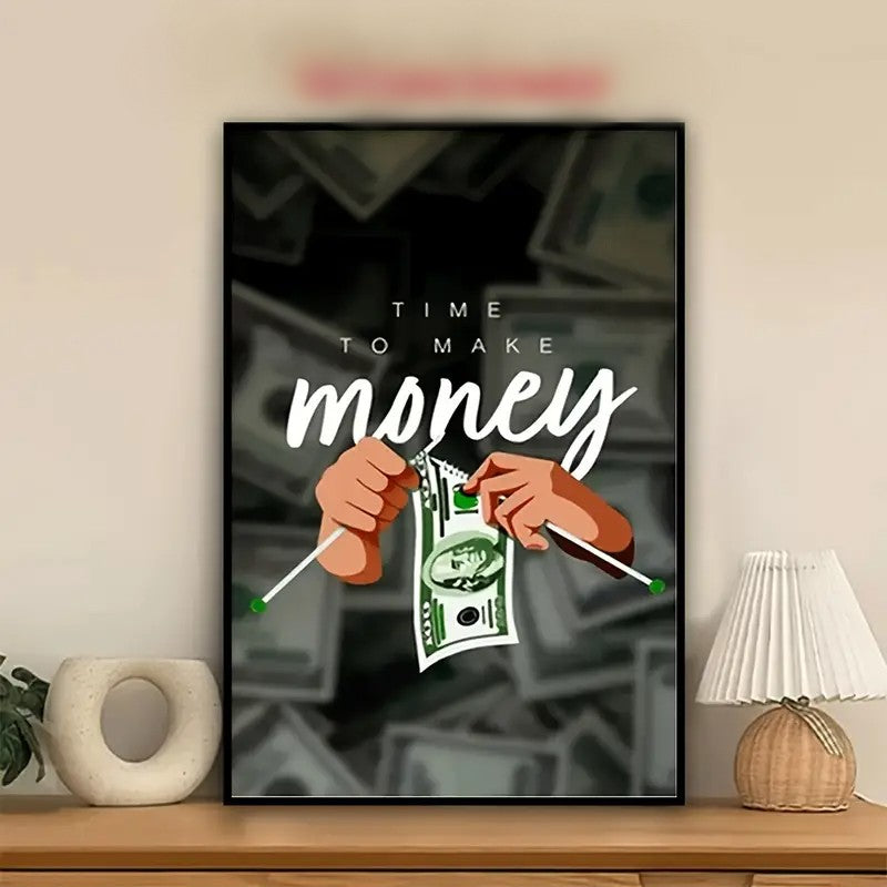 π° "Time to Make Money" Canvas Print πΌοΈ
